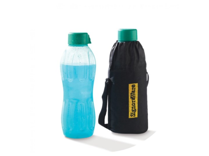 Signoraware AQUA WATER BOTTLE 1 LTR. (WITH BAG)