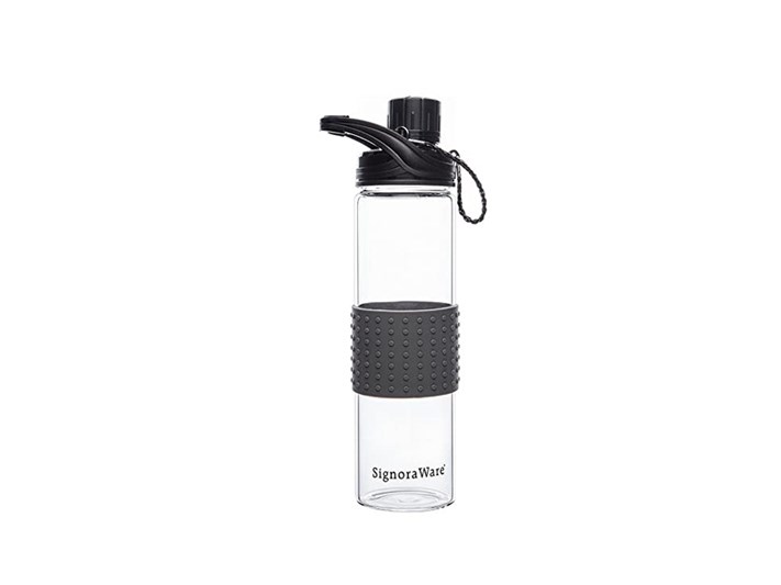 Signoraware Aqua Frost Glow Glass Bottle 550ml