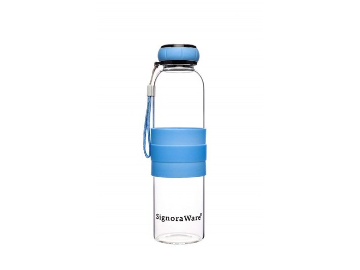 Signoraware Aqua Marine Glass Bottle 550ml