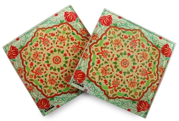 Ethnic Coasters- Set of 4