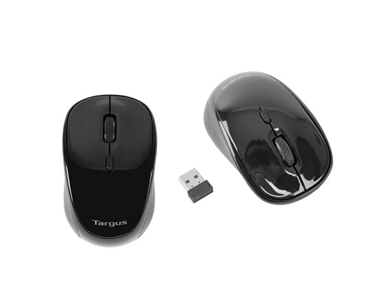 Targus W620 Wireless 4-Key Optical Mouse (Black)