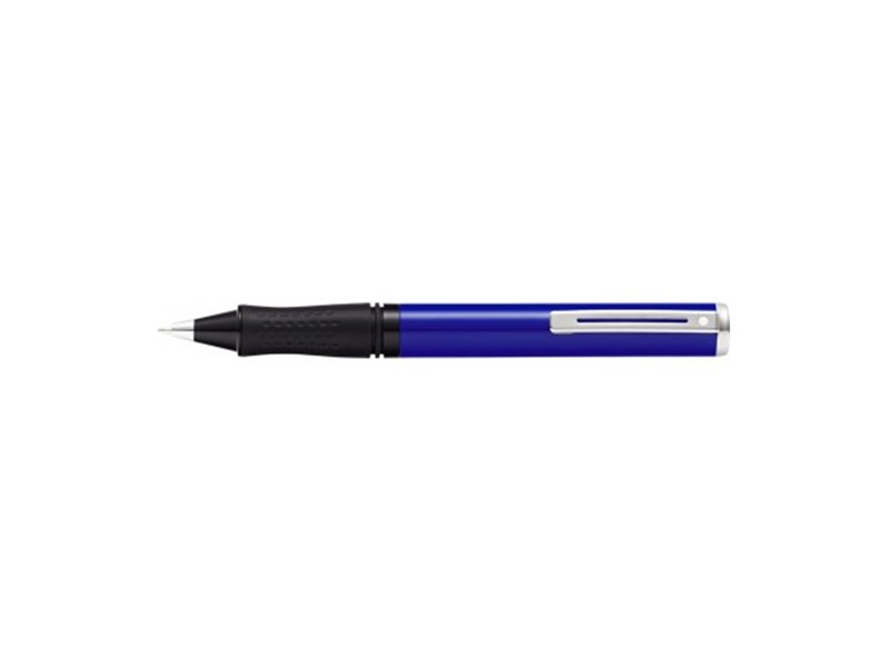 Sheaffer Blue high gloss resin body, featuring chrome plate trim BP