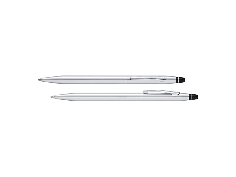 Cross AT0622-101 - Click Chrome Ball-Point Pen 