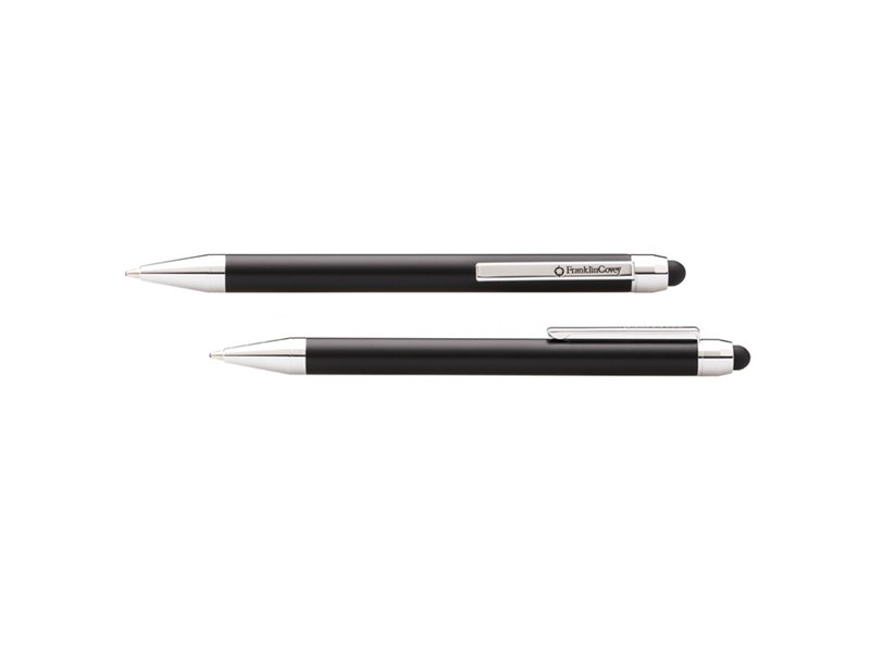 Franklin Covey FC0112-1 NEWBURY Metal Black Ballpoint and Stylus 