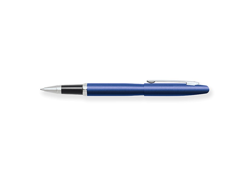 Sheaffer Neon blue featuring nickel plate trim RB