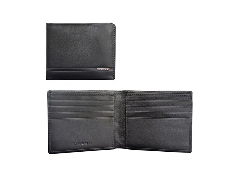 Cross AC018121B-1 CLASSIC CENTURY WALLET SLIM WALLET BLACK