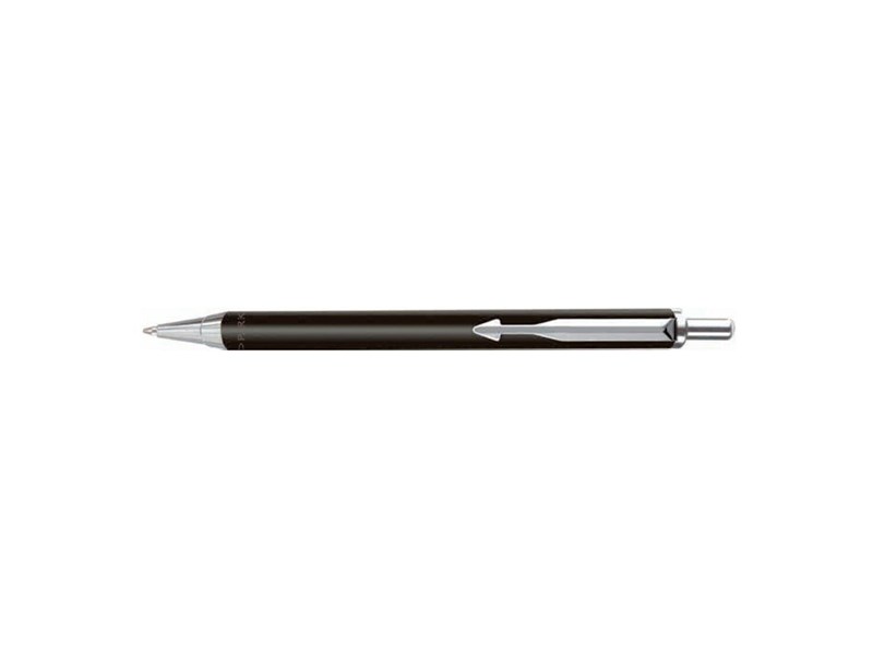 Parker Profile Matte Black CT Chrome Trim Ball Point Pen  